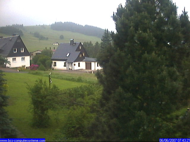 Webcam Holzhau am 06.06.2007 in Holzhau (Erzgebirge)