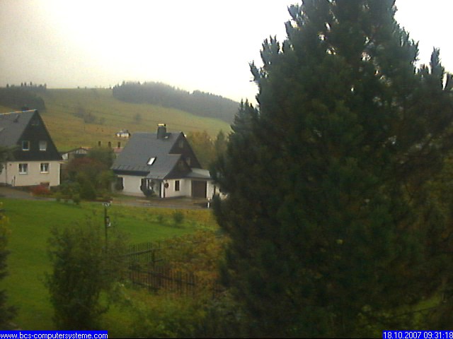 Webcam Holzhau am 18.10.2007 in Holzhau (Erzgebirge)