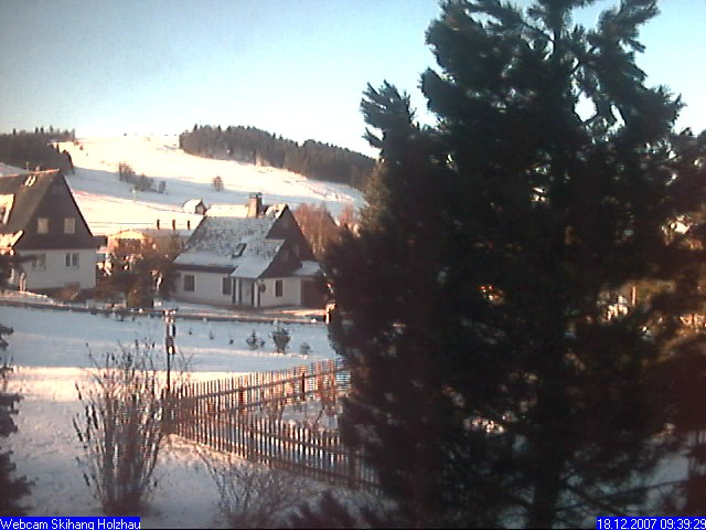 Webcam Holzhau am 18.12.2007 in Holzhau (Erzgebirge)