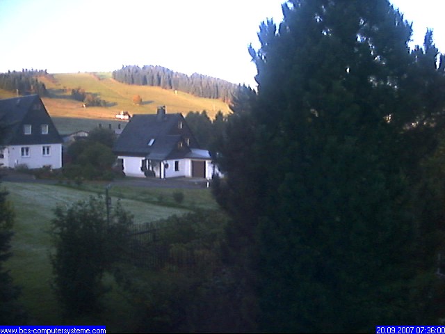 Webcam Holzhau am 20.09.2007 in Holzhau (Erzgebirge)