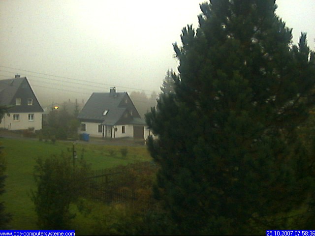 Webcam Holzhau am 25.10.2007 in Holzhau (Erzgebirge)