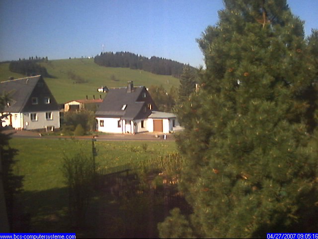 Webcam: Wetter Holzhau 27.04.2007 Webcam Holzhau am 27.04.2007 in Holzhau (Erzgebirge)