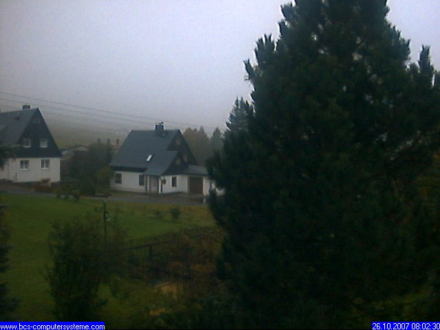 Webcam Holzhau am 28.10.2007 in Holzhau (Erzgebirge)