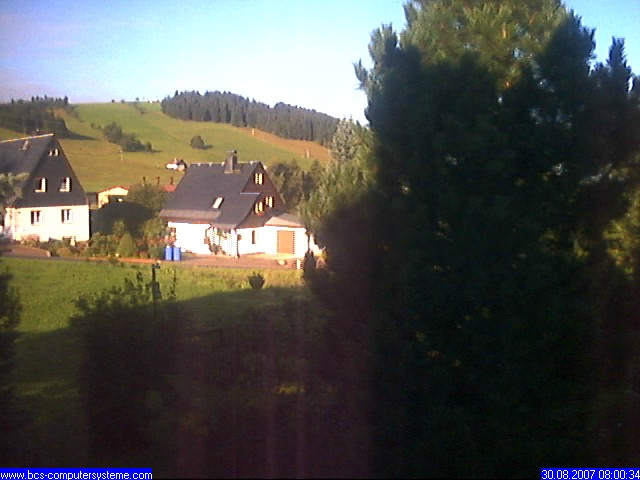 Webcam Holzhau am 30.08.2007 in Holzhau (Erzgebirge)