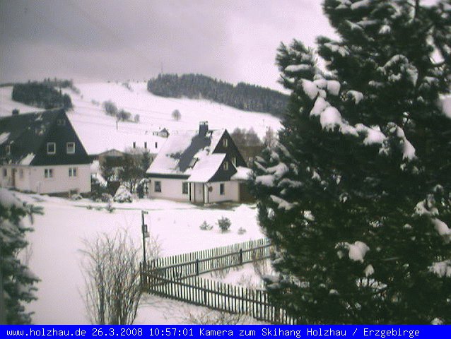 Webcam Holzhau am 26.03.2008 in Holzhau (Erzgebirge)