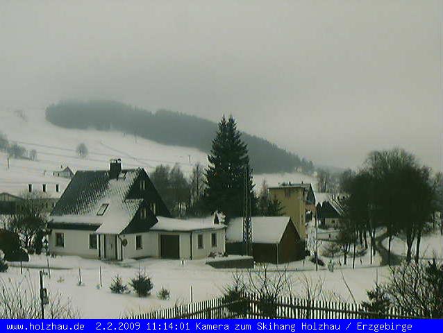 Webcam Holzhau am 02.02.2009 in Holzhau (Erzgebirge)