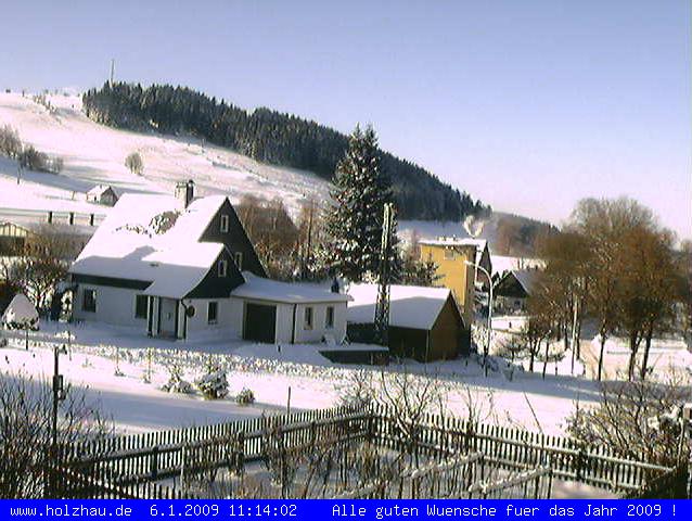 Webcam Holzhau am 06.01.2009 in Holzhau (Erzgebirge)