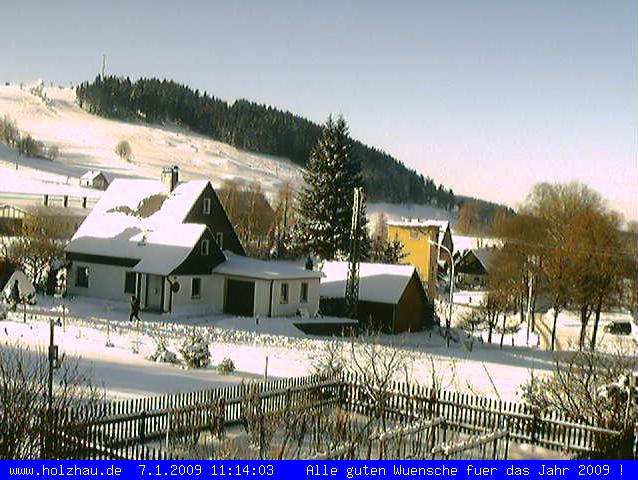 Webcam Holzhau am 07.01.2009 in Holzhau (Erzgebirge)