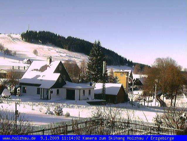 Webcam Holzhau am 09.01.2009 in Holzhau (Erzgebirge)