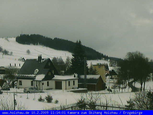 Webcam Holzhau am 10.02.2009 in Holzhau (Erzgebirge)