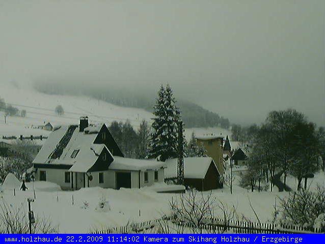 Webcam Holzhau am 22.02.2009 in Holzhau (Erzgebirge)