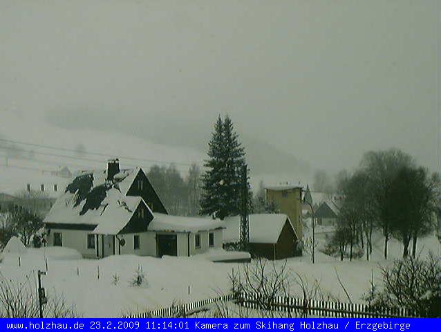 Webcam Holzhau am 23.02.2009 in Holzhau (Erzgebirge)