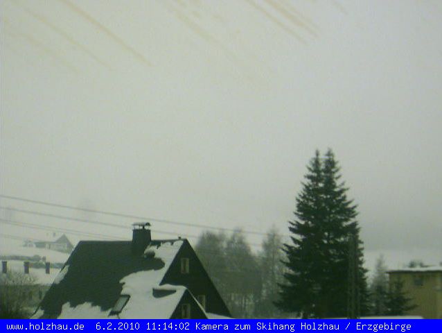 Webcam Holzhau am 06.02.2010 in Holzhau (Erzgebirge)