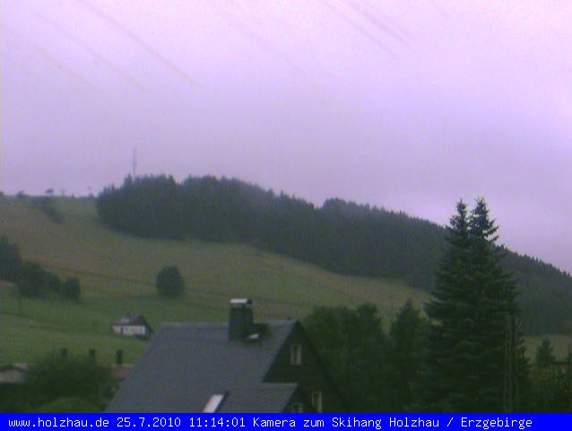 Webcam: Wetter Holzhau 25.07.2010 Webcam Holzhau am 25.07.2010 in Holzhau (Erzgebirge)
