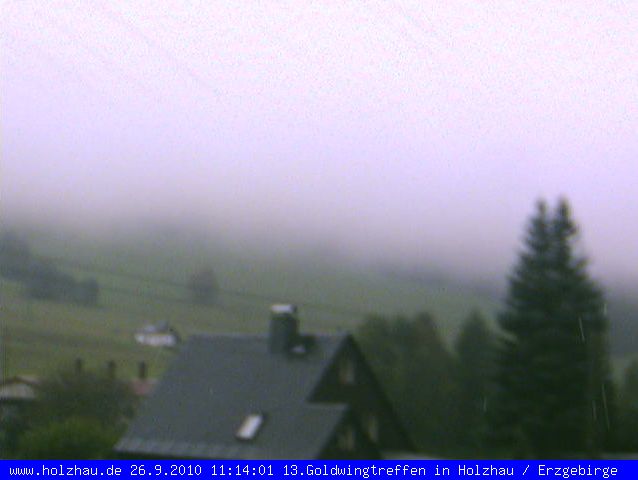 Webcam: Wetter Holzhau 26.09.2010 Webcam Holzhau am 26.09.2010 in Holzhau (Erzgebirge)