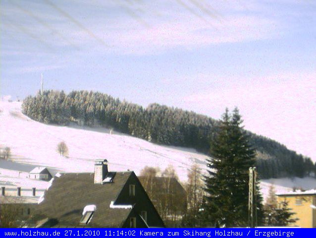 Webcam Holzhau am 27.01.2010 in Holzhau (Erzgebirge)