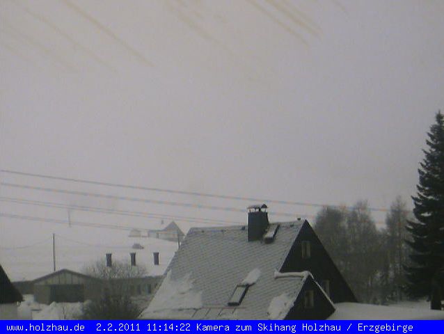 Webcam Holzhau am 02.02.2011 in Holzhau (Erzgebirge)