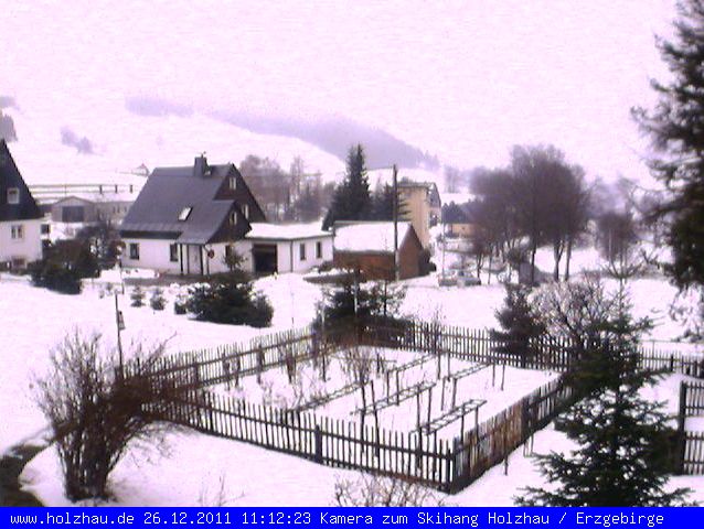 Webcam Holzhau am 26.12.2011 in Holzhau (Erzgebirge)