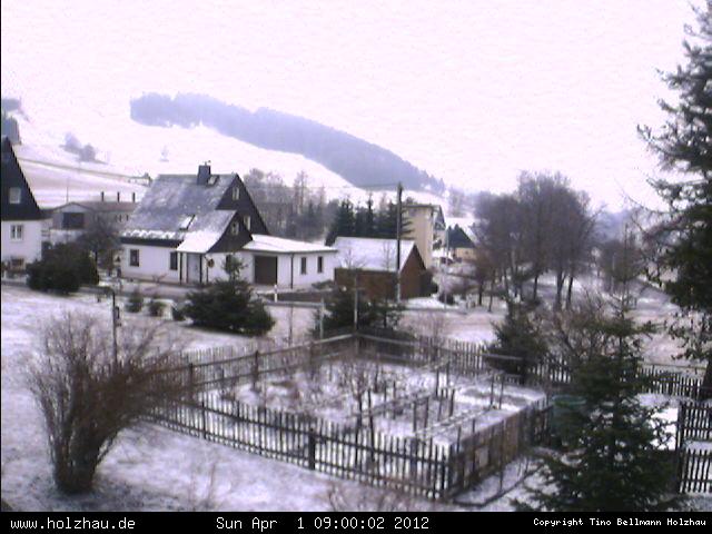 Webcam Holzhau am 01.04.2012 in Holzhau (Erzgebirge)