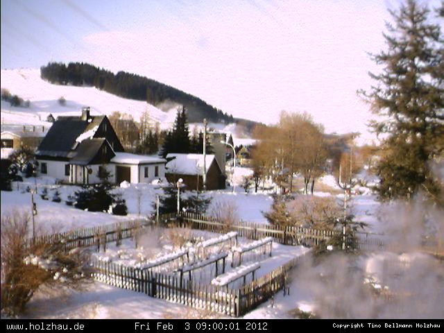 Webcam Holzhau am 03.02.2012 in Holzhau (Erzgebirge)