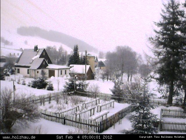 Webcam Holzhau am 04.02.2012 in Holzhau (Erzgebirge)