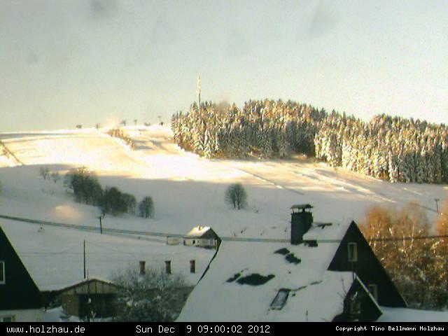 Webcam Holzhau am 09.12.2012 in Holzhau (Erzgebirge)