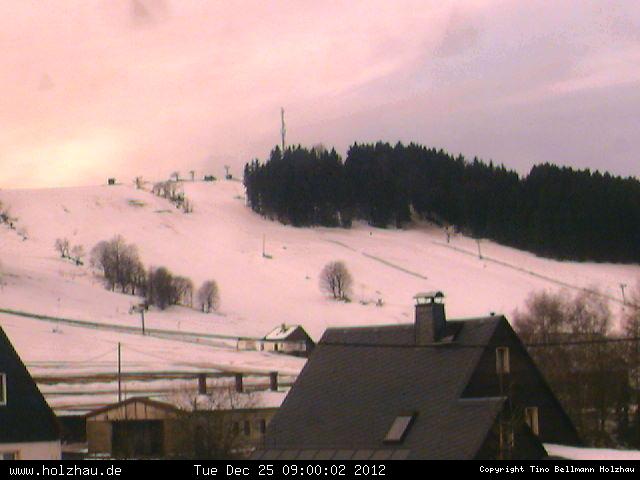 Webcam Holzhau am 25.12.2012 in Holzhau (Erzgebirge)