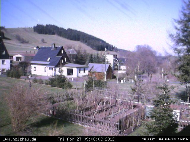 Webcam: Wetter Holzhau 27.04.2012 Webcam Holzhau am 27.04.2012 in Holzhau (Erzgebirge)
