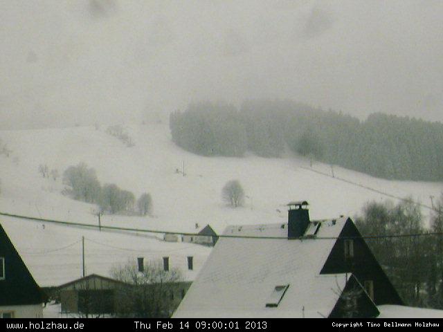 Webcam Holzhau am 14.02.2013 in Holzhau (Erzgebirge)