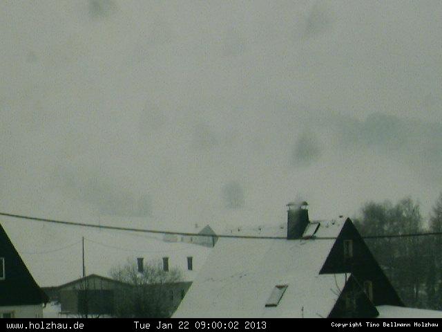 Webcam Holzhau am 22.01.2013 in Holzhau (Erzgebirge)