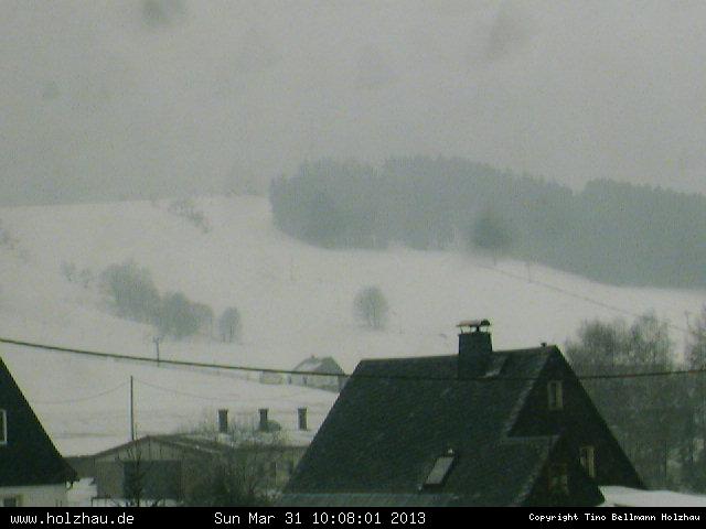 Webcam Holzhau am 31.03.2013 in Holzhau (Erzgebirge)