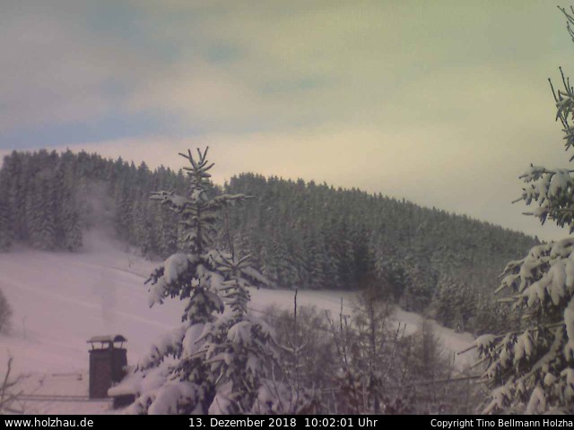 Webcam Holzhau am 13.12.2018 in Holzhau (Erzgebirge)