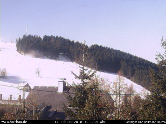 Webcam Holzhau am 14.02.2018 in Holzhau (Erzgebirge)