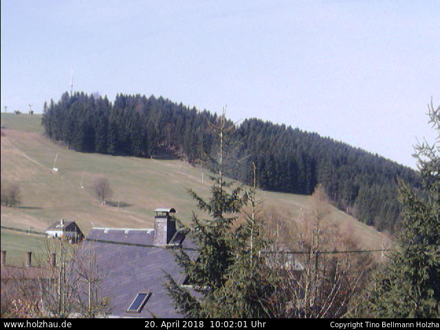 Webcam: Wetter Holzhau 20.04.2018 Webcam Holzhau am 20.04.2018 in Holzhau (Erzgebirge)