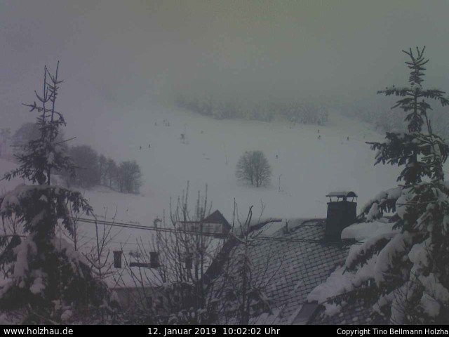 Webcam Holzhau am 12.01.2019 in Holzhau (Erzgebirge)