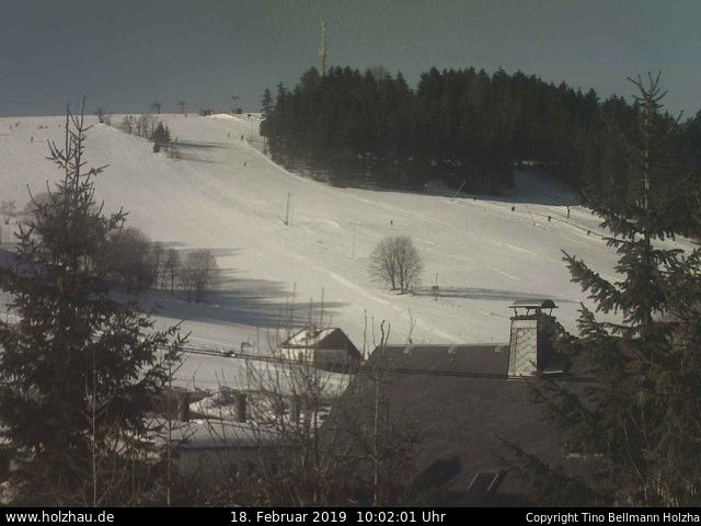 Webcam: Wetter Holzhau 18.02.2019 Webcam Holzhau am 18.02.2019 in Holzhau (Erzgebirge)