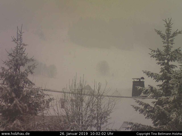 Webcam Holzhau am 26.01.2019 in Holzhau (Erzgebirge)