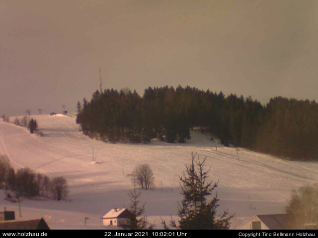 Webcam Holzhau am 22.01.2021 in Holzhau (Erzgebirge)