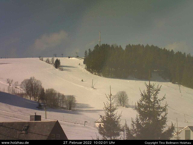 Webcam Holzhau am 27.02.2022 in Holzhau (Erzgebirge)