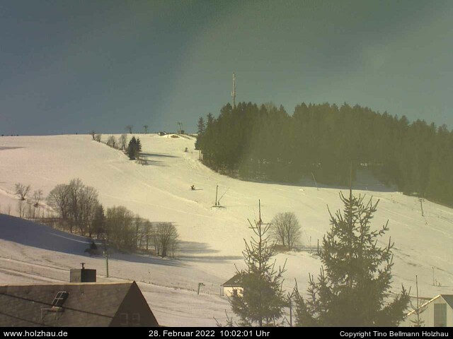 Webcam: Wetter Holzhau 28.02.2022 Webcam Holzhau am 28.02.2022 in Holzhau (Erzgebirge)