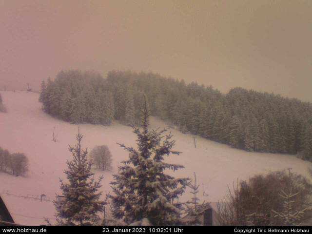 Webcam Holzhau am 23.01.2023 in Holzhau (Erzgebirge)