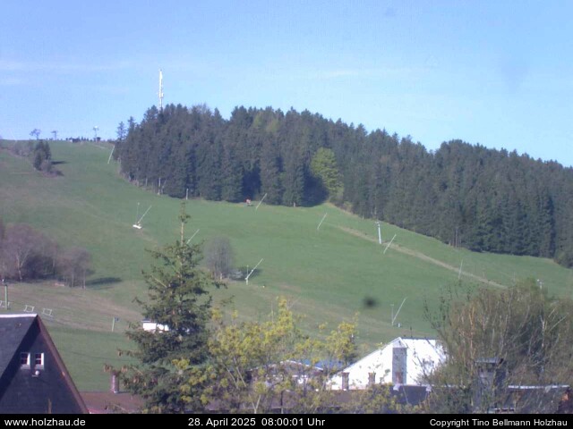 Webcam: Wetter Holzhau 28.04.2025 Webcam Holzhau am 28.04.2025 in Holzhau (Erzgebirge)